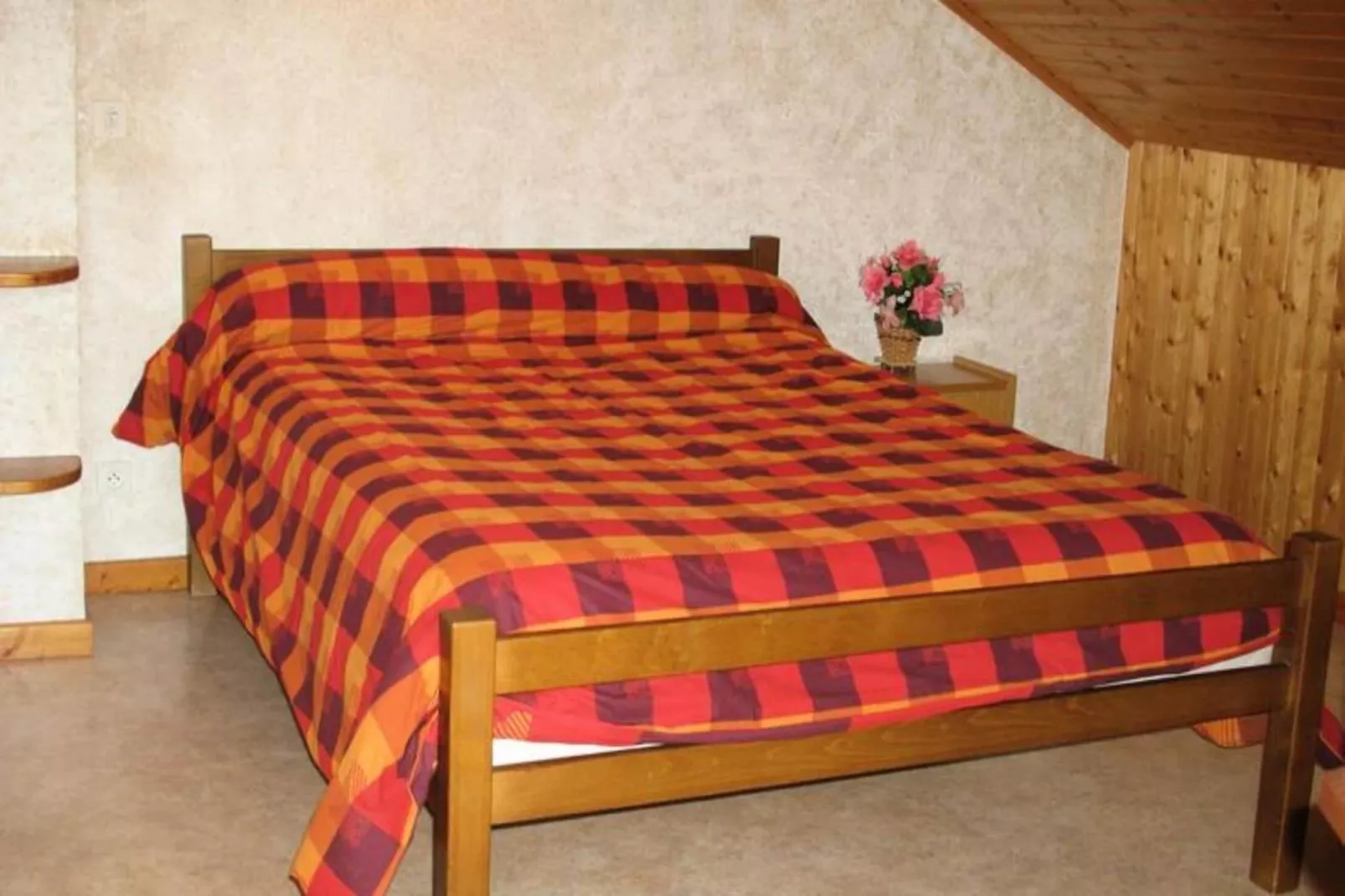 Appartement 6 pers. à proximité des remontées mécaniques-Slaapkamer