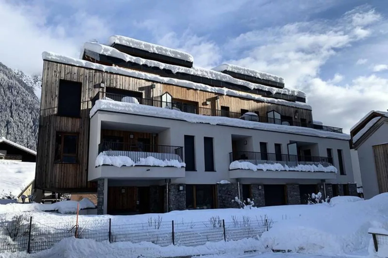 Résidence Androsace Du Lyret-Exterieur winter