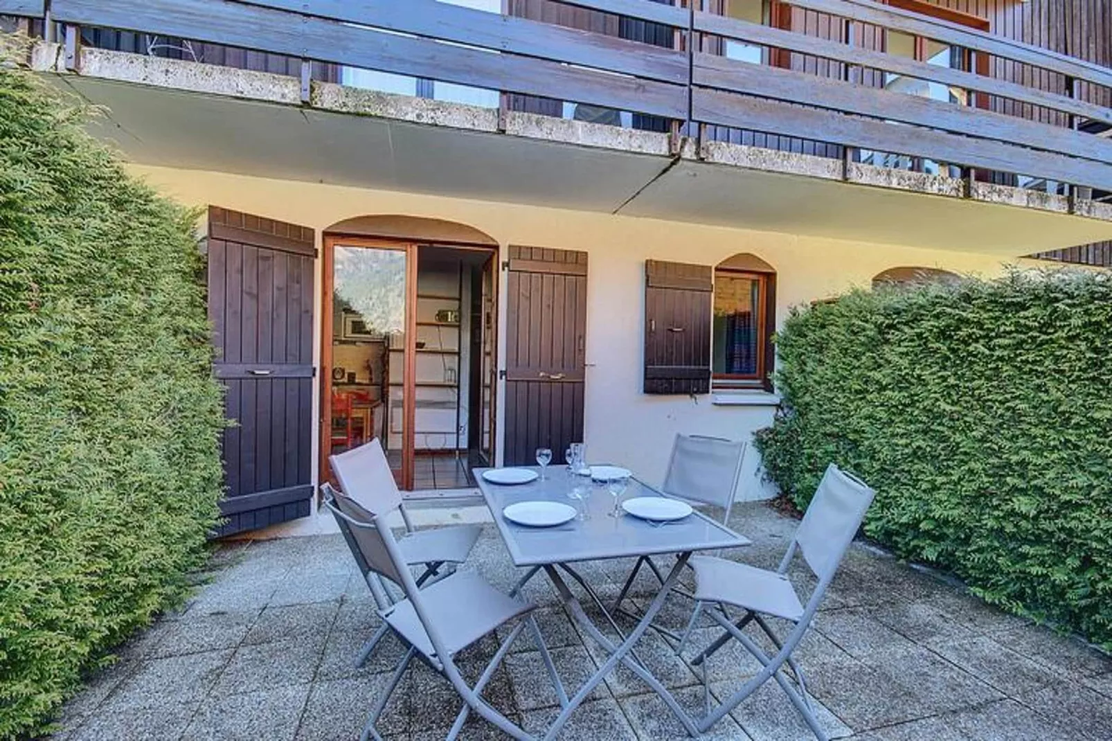 Appartements à Montriond-Tuinen zomer