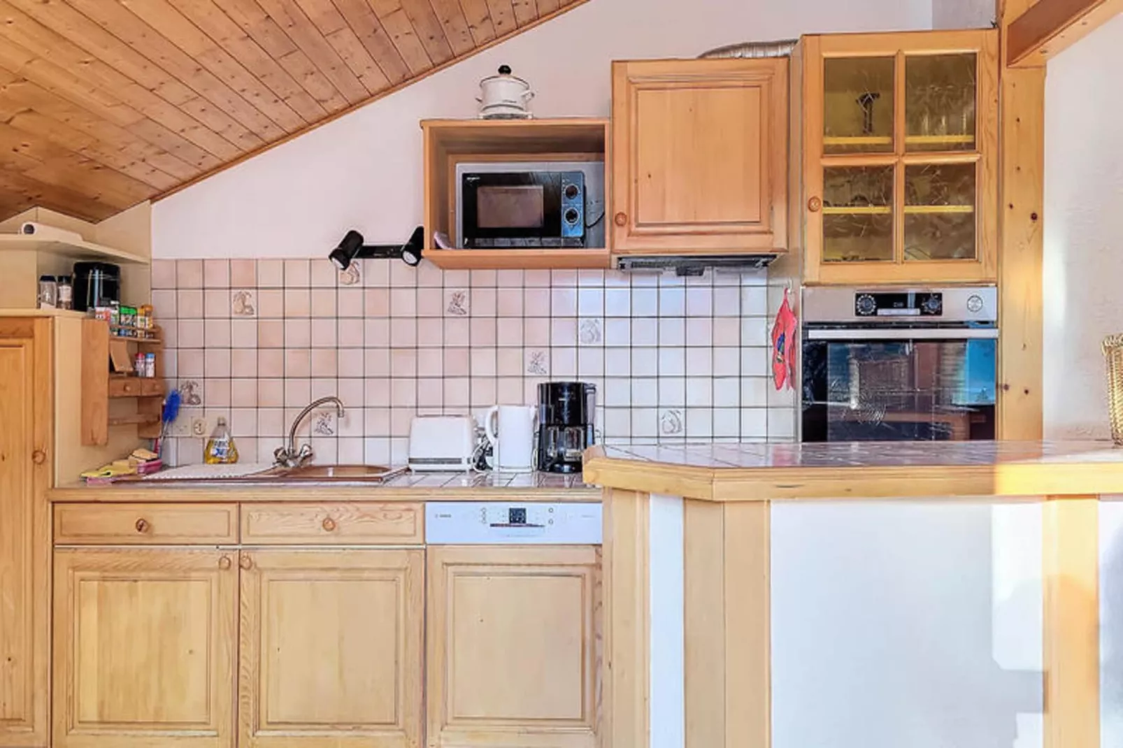 Appartements à Saint Jean d'Aulps-Keuken