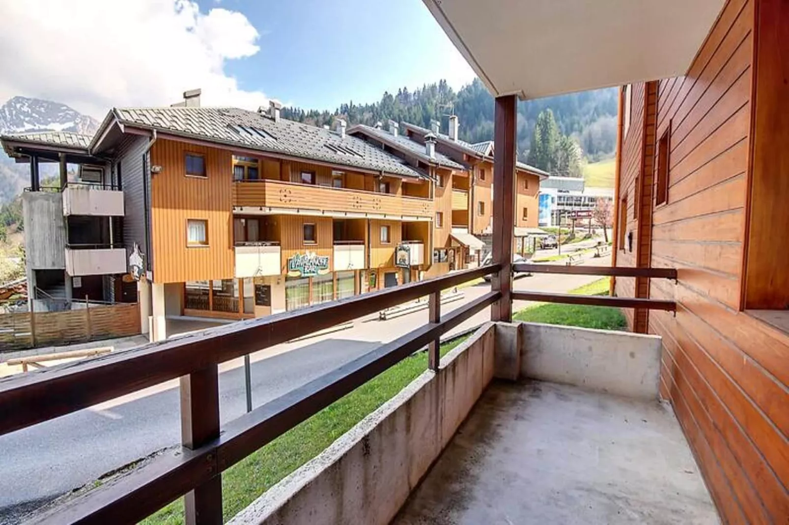 Studio à Saint Jean d'Aulps-Terrasbalkon