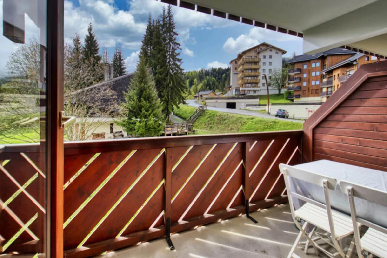 Résidence Hauts Des Esserts-Terrasbalkon