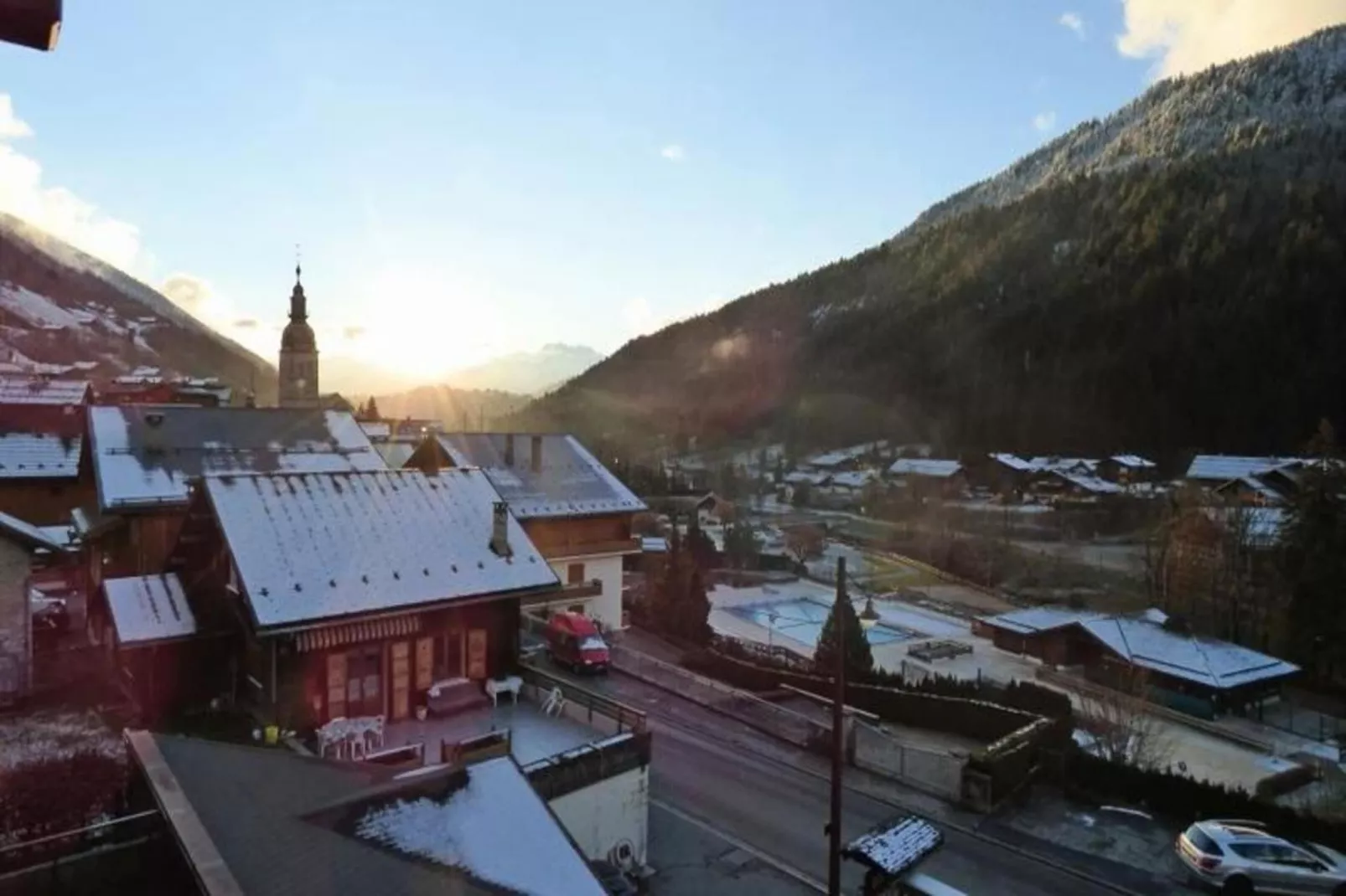 Résidence Cornillon A-Buitenkant zomer