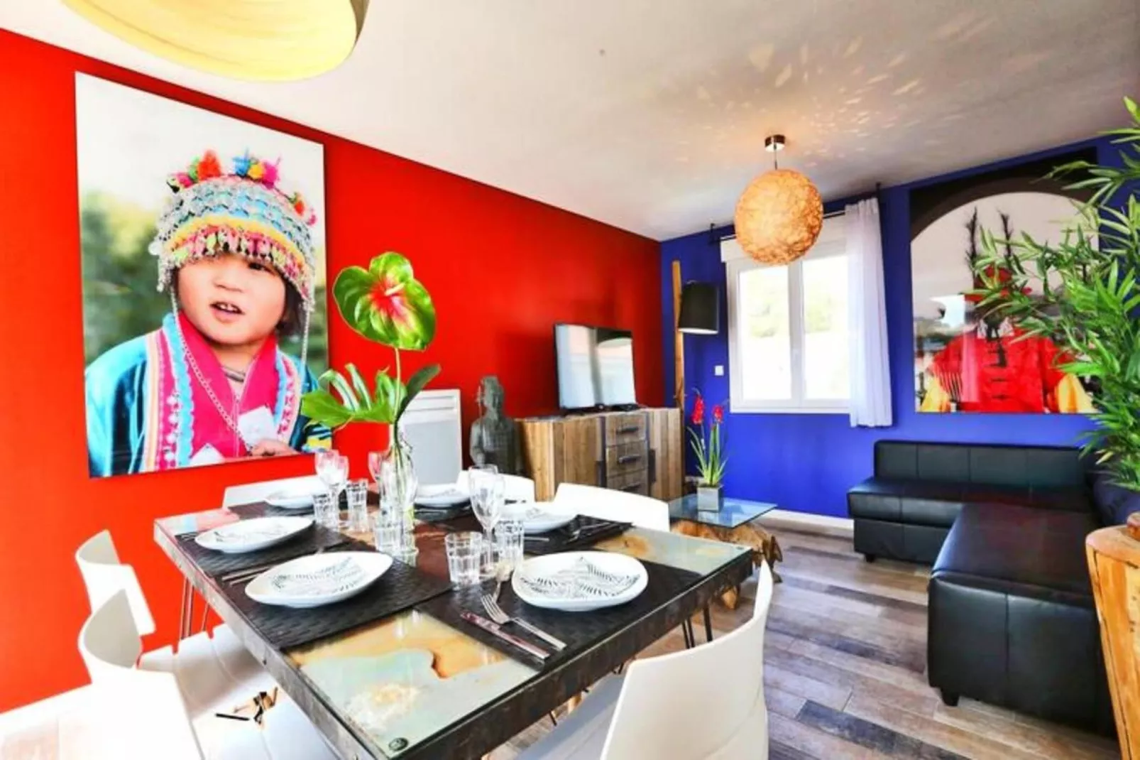 Villa Cor&eacute;e - Domaine Le Sherwood-Buitenkant zomer