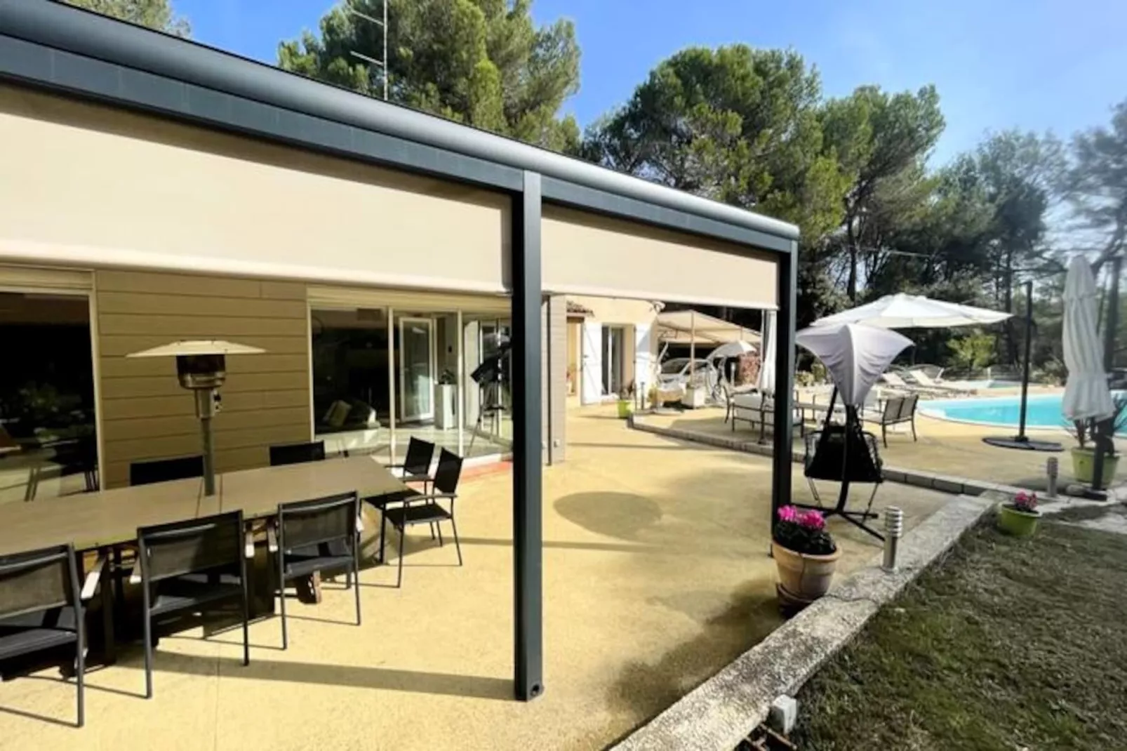 Villa Des Pins, Belle Maison Familiale, Proche Aix En Provence, 8 Personnes-Image-tags.