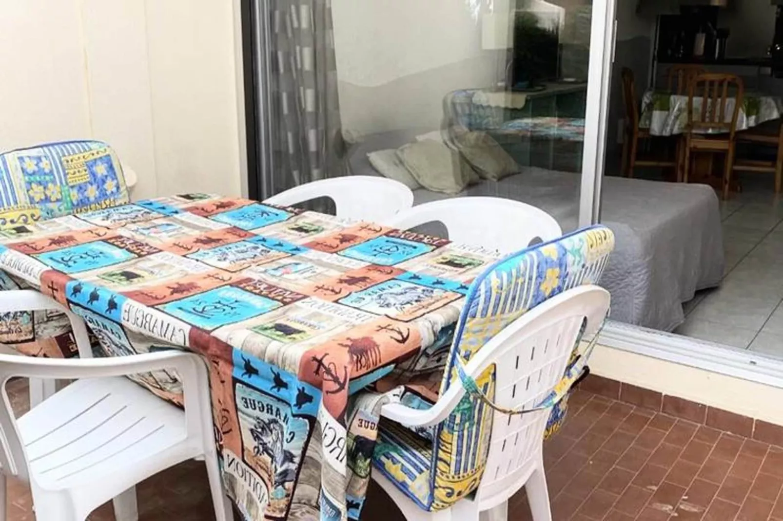 Résidence "escale Port"-Woonkamer