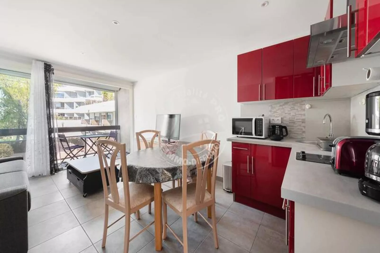 Résidence "le Commodore"-Eetkamer