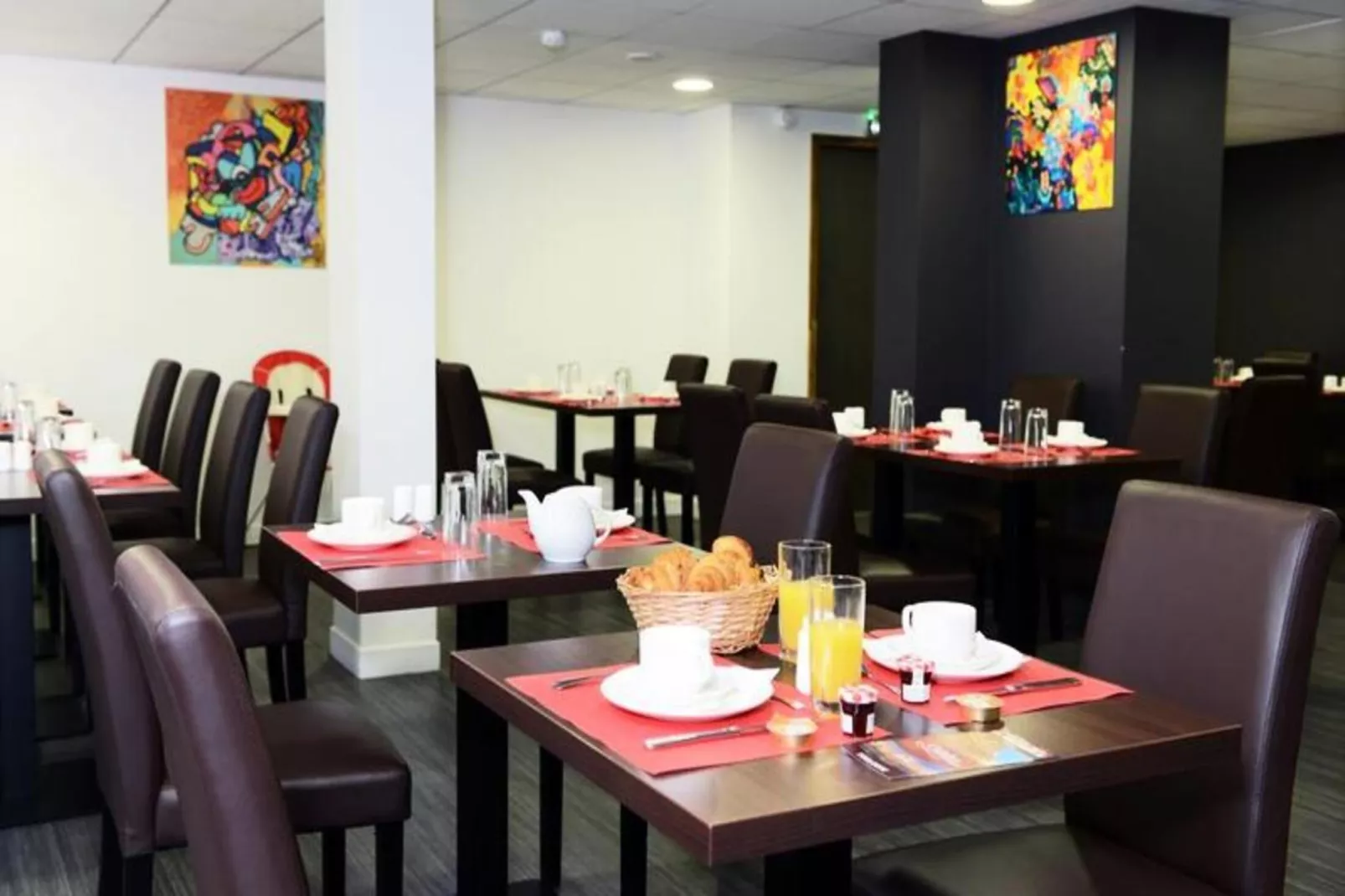 Appart'hôtel Odalys Colombélie-Eetkamer