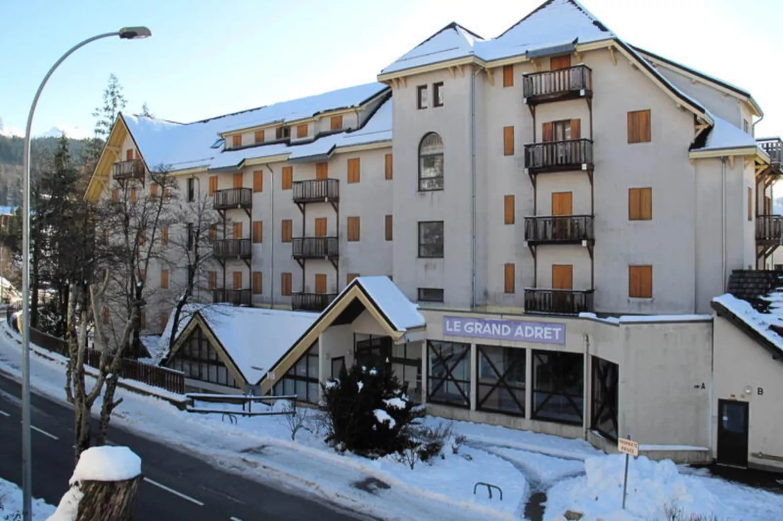 Résidence Le Grand Adret - Exterieur winter