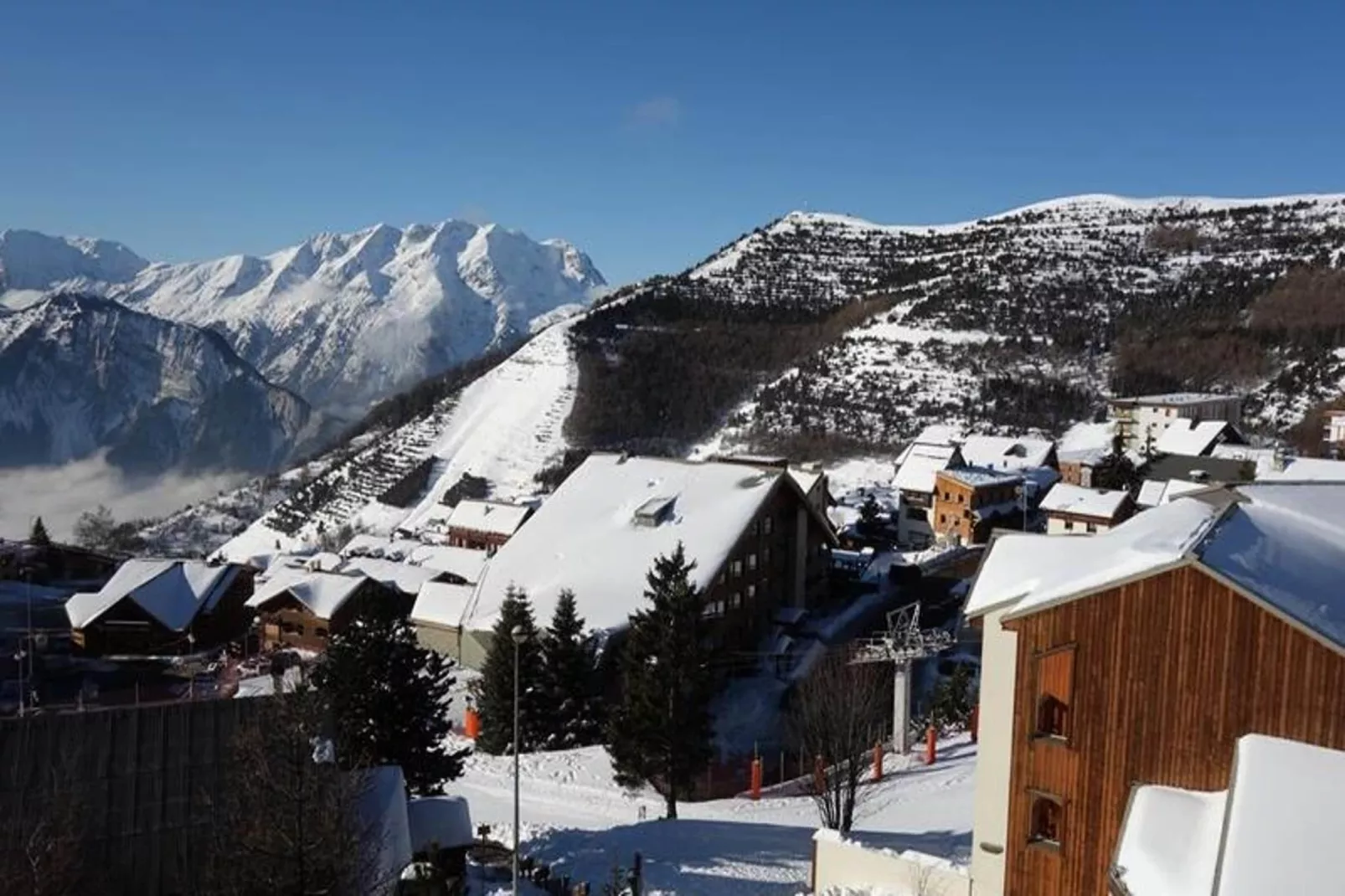 Résidence Helios - Uitzicht winter