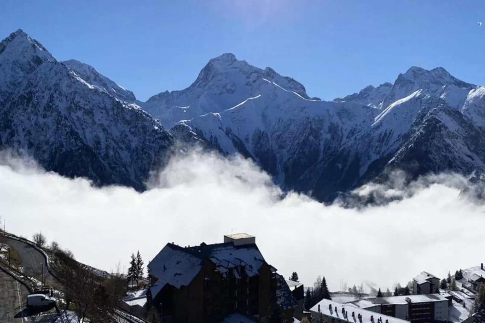 Résidence Flocon D'or - Uitzicht winter