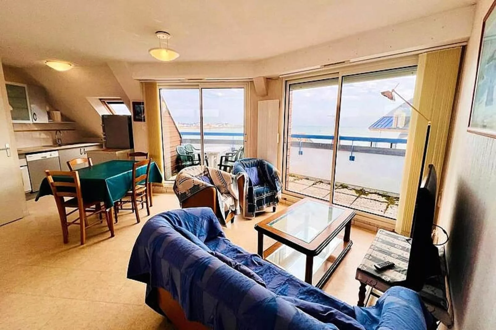 Résidence Hauts Port Maria-Woonkamer