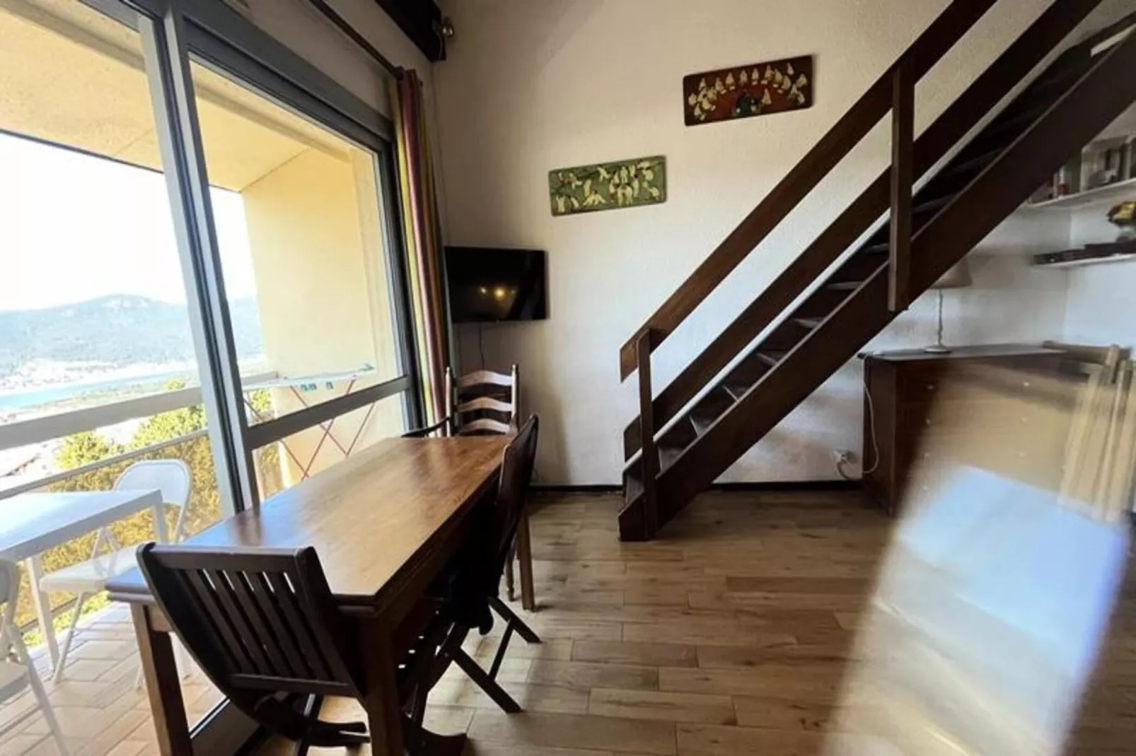 Résidence Le Soleil Blanc-Eetkamer