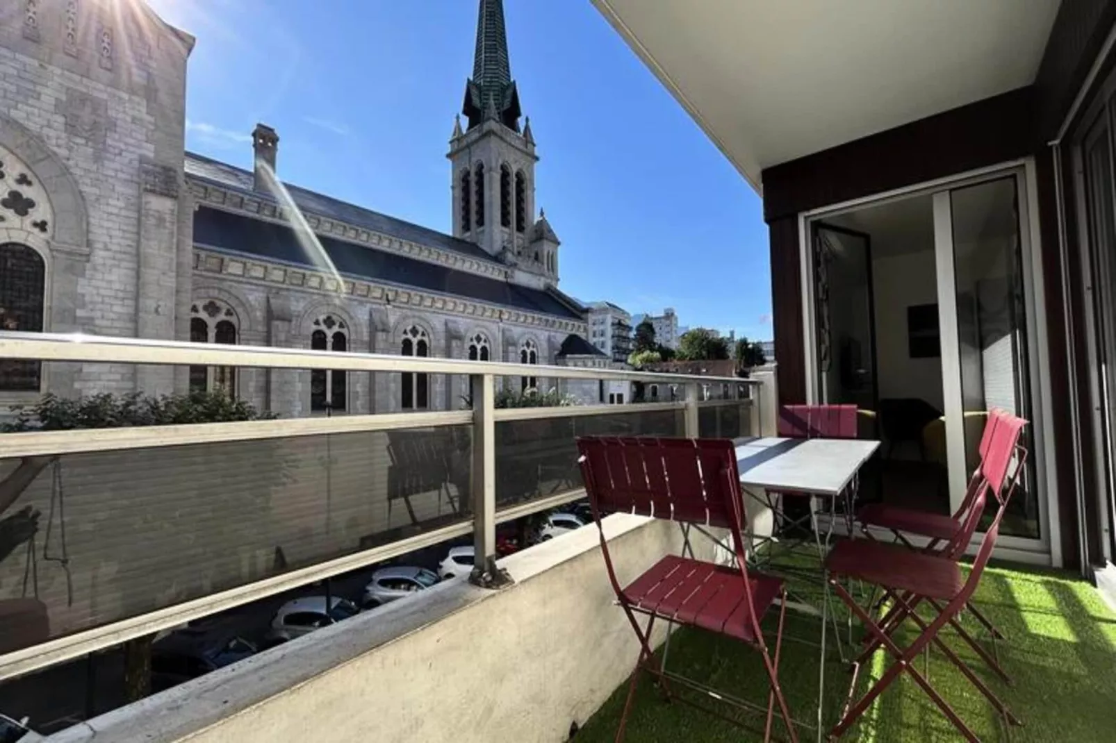 Résidence Le Chateau Durieux 1-Terrasbalkon