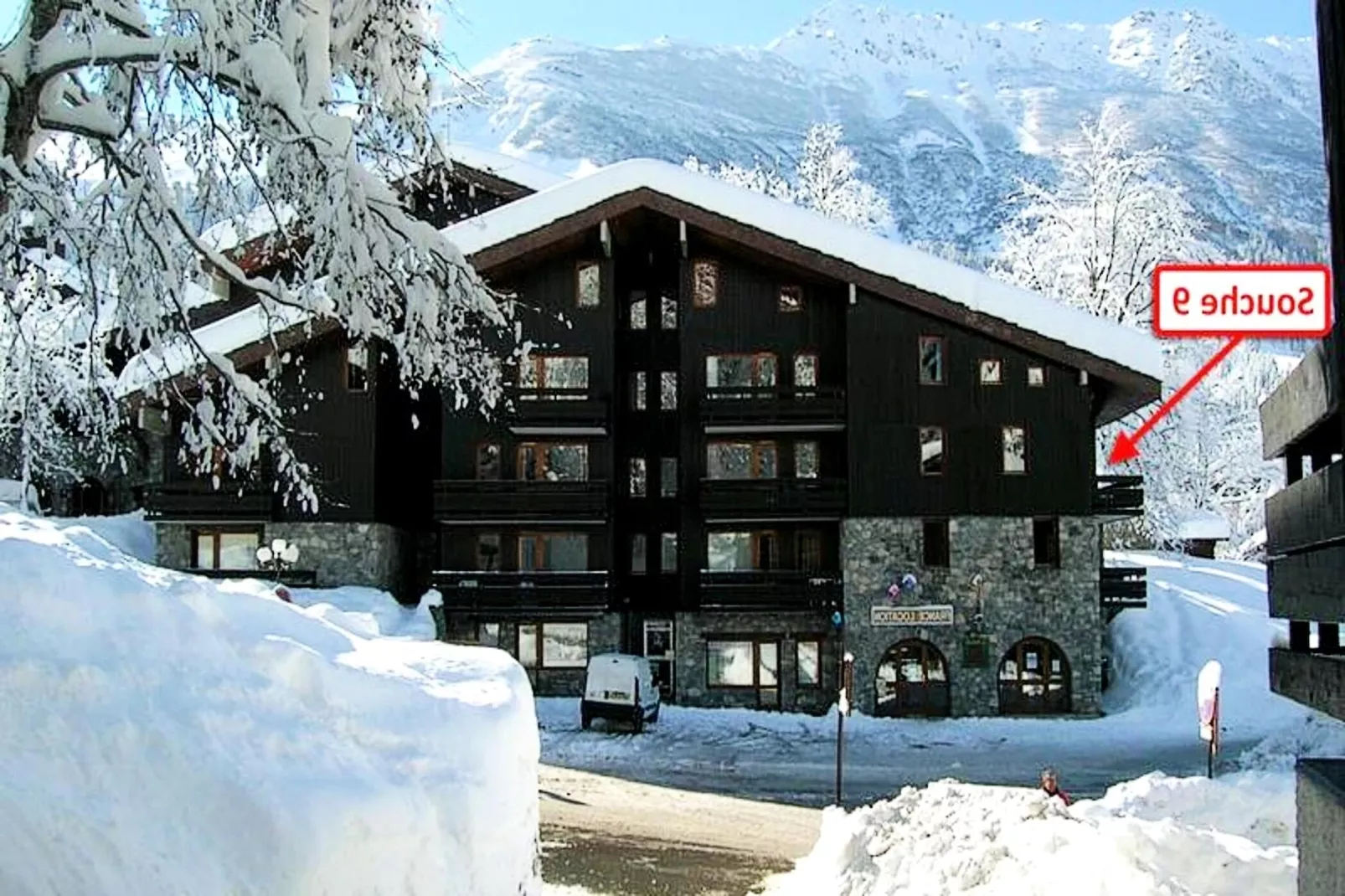 Résidence Souche-Slaapkamer