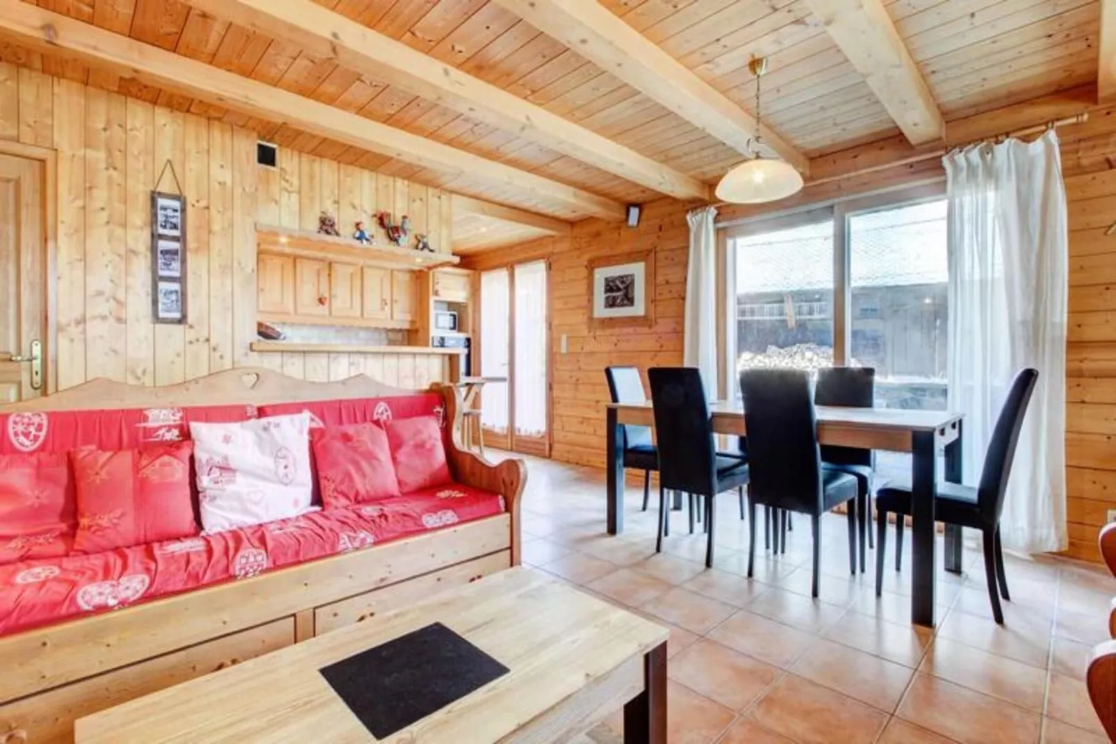 Résidence Les Sermes-Woonkamer