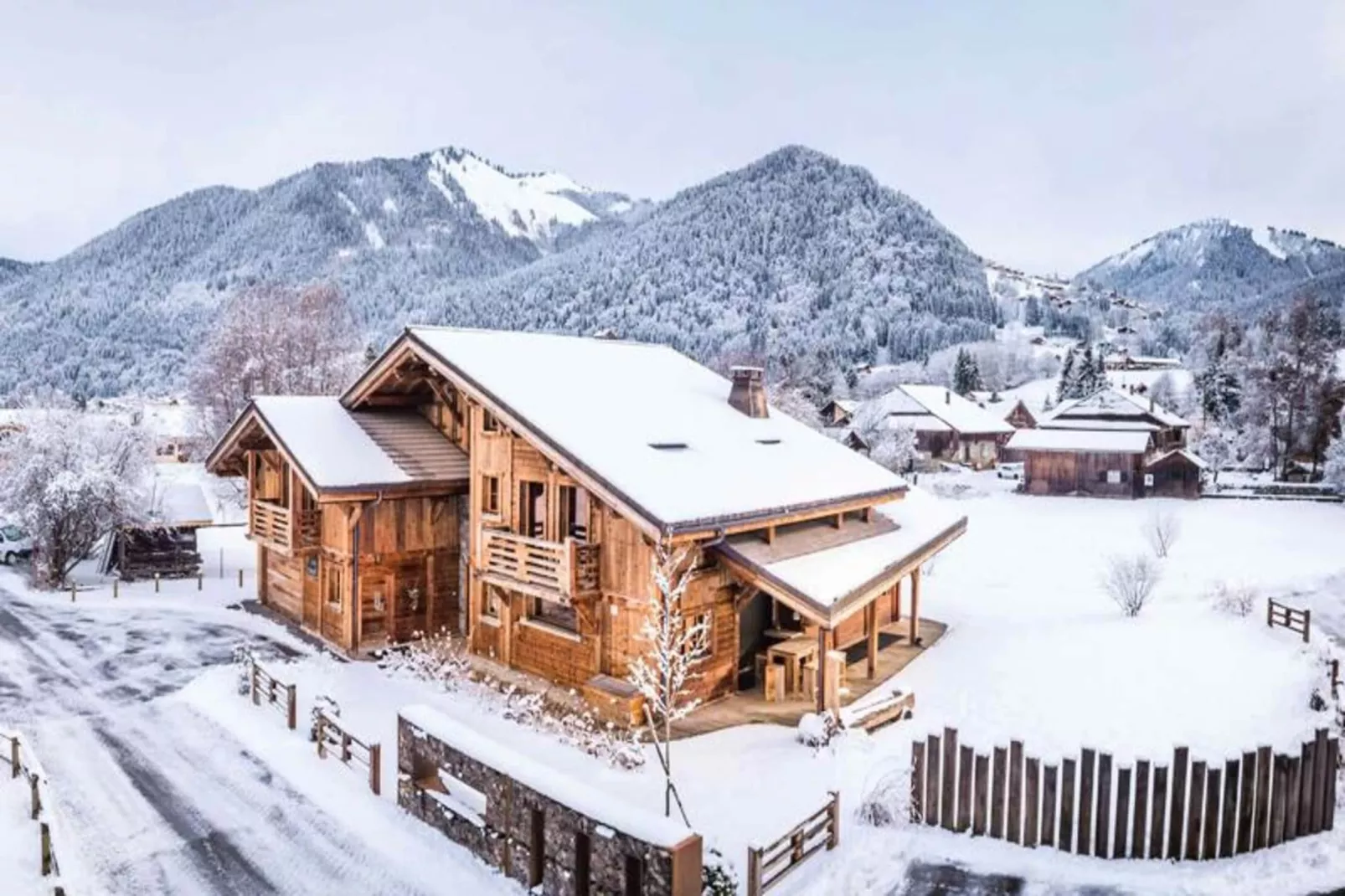 Chalet Ressource-Exterieur winter