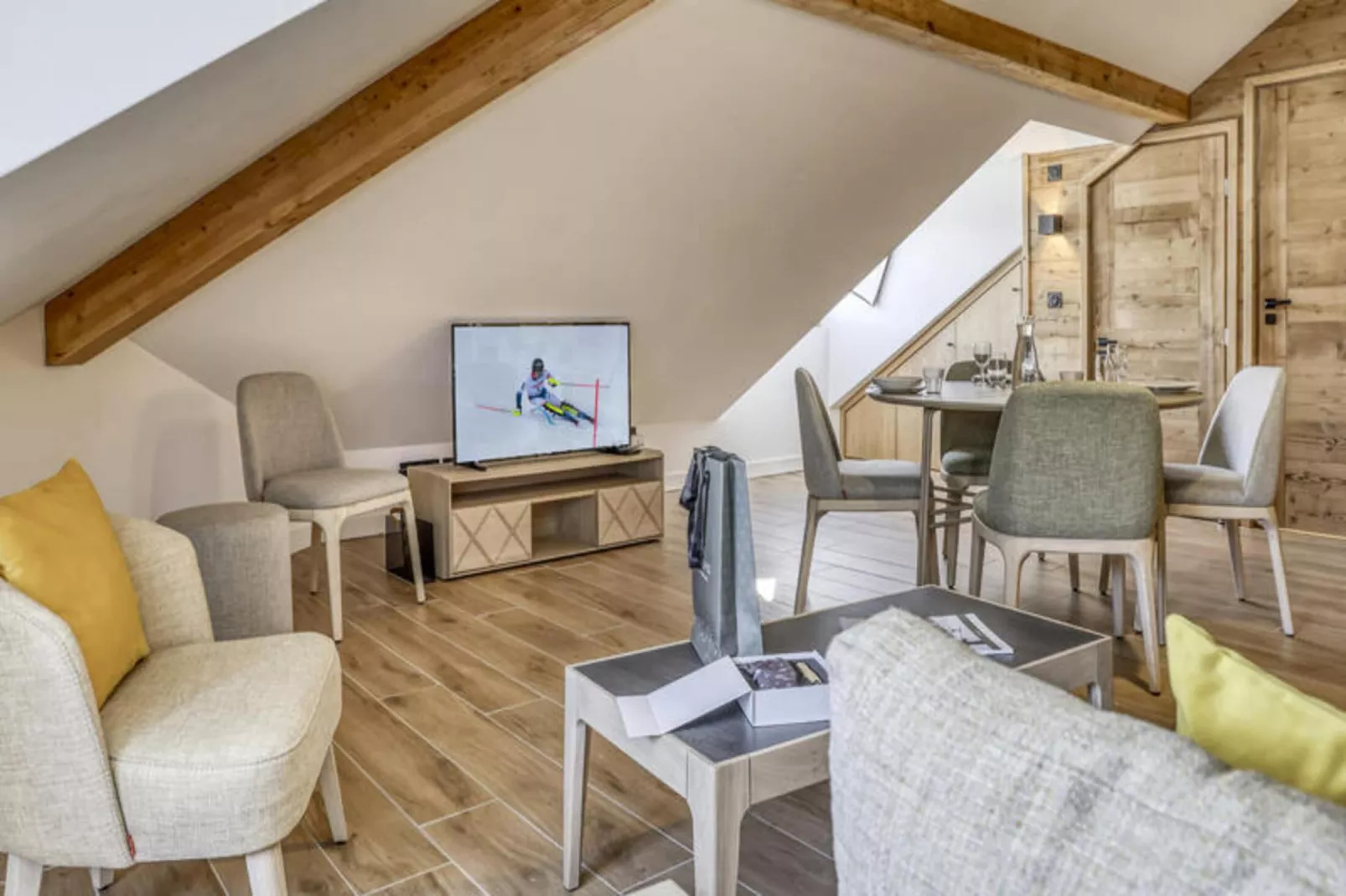 Résidence Gallery Mont Blanc-Buitenkant zomer