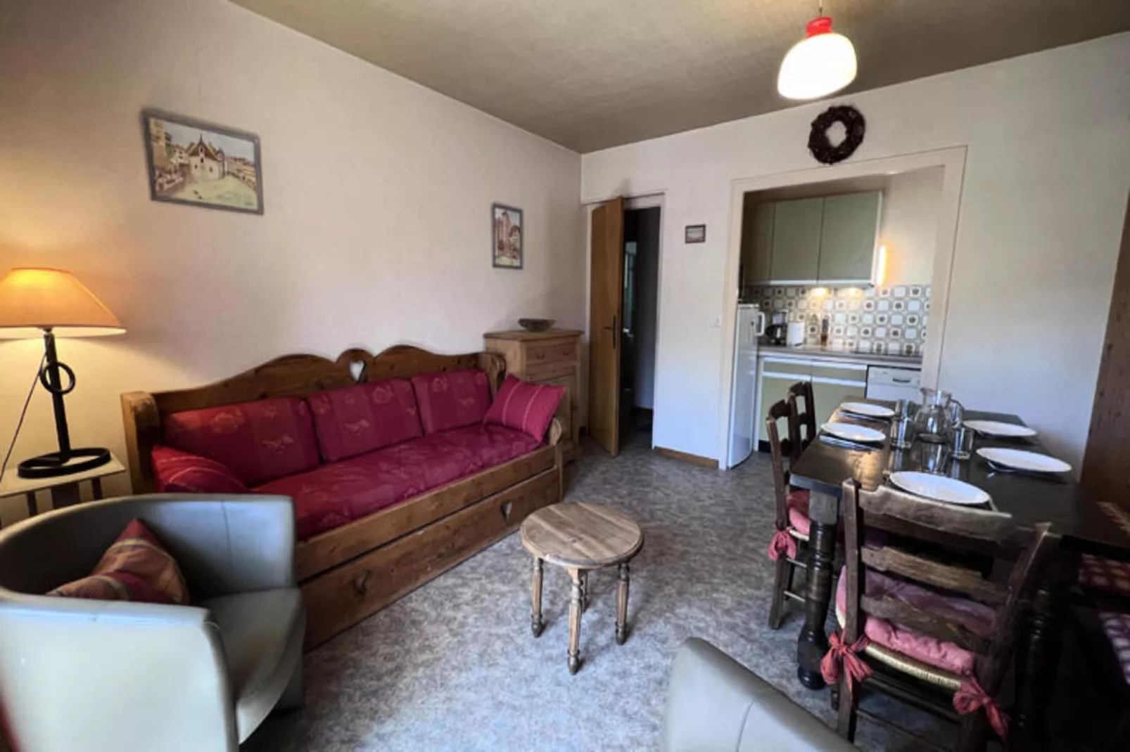 Appartements à La Clusaz-Woonkamer