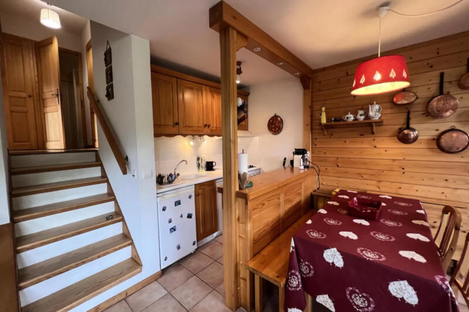 Appartements à La Clusaz-Eetkamer