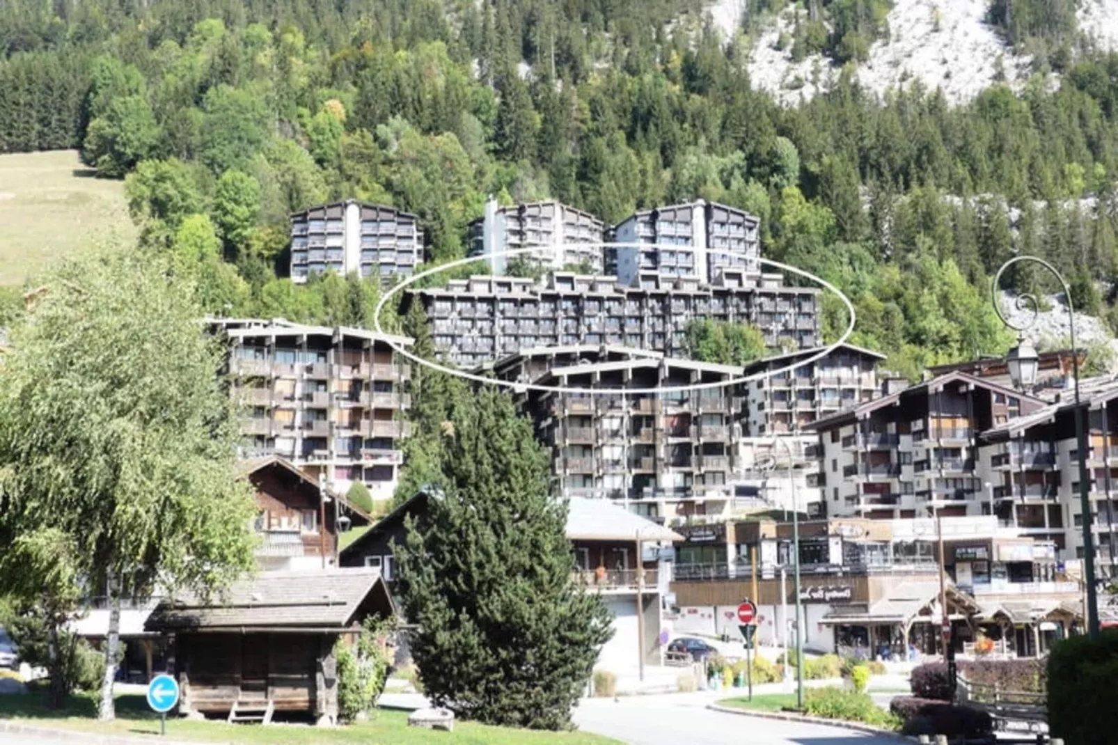 Studio à La Clusaz-Buitenkant zomer