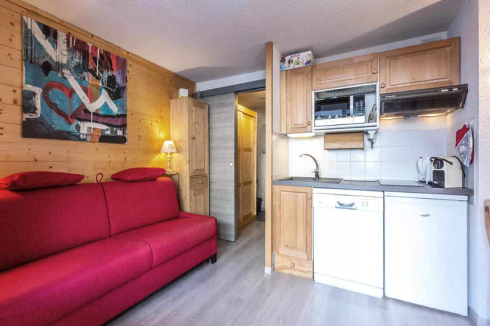 Résidence Parnasse 2-Woonkamer