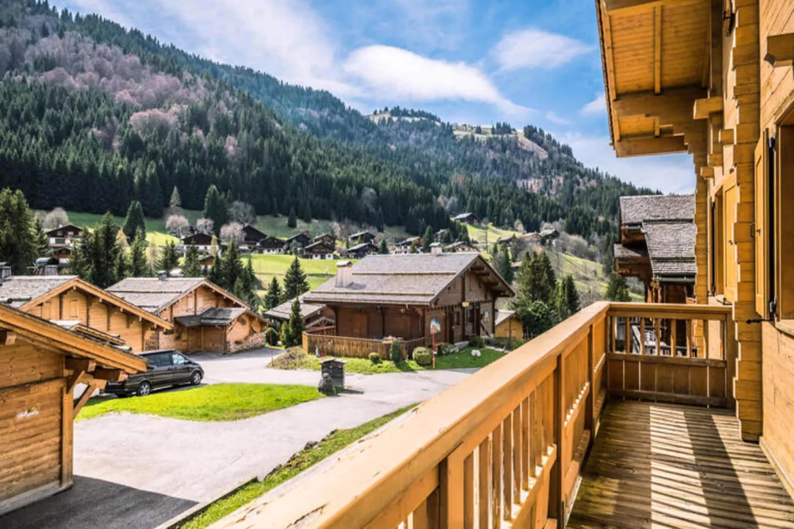 Chalet Gotty Joly L'bele-Buitenkant zomer