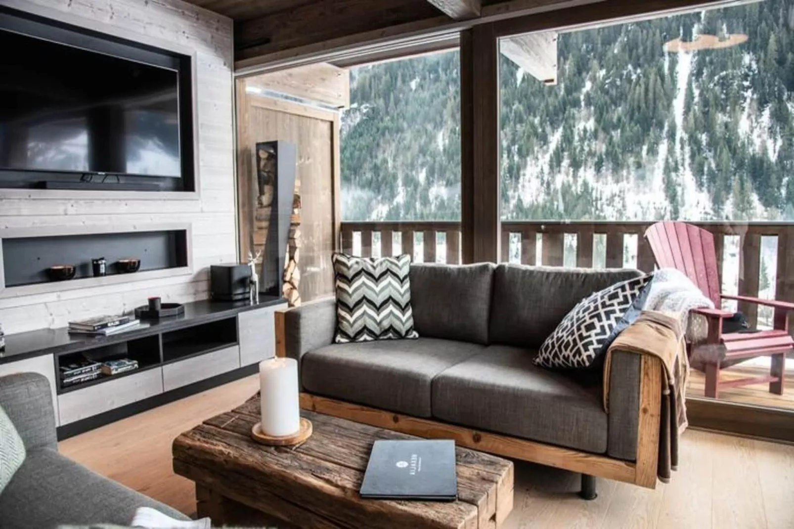 Chalet L'alpaga D-Buitenkant zomer