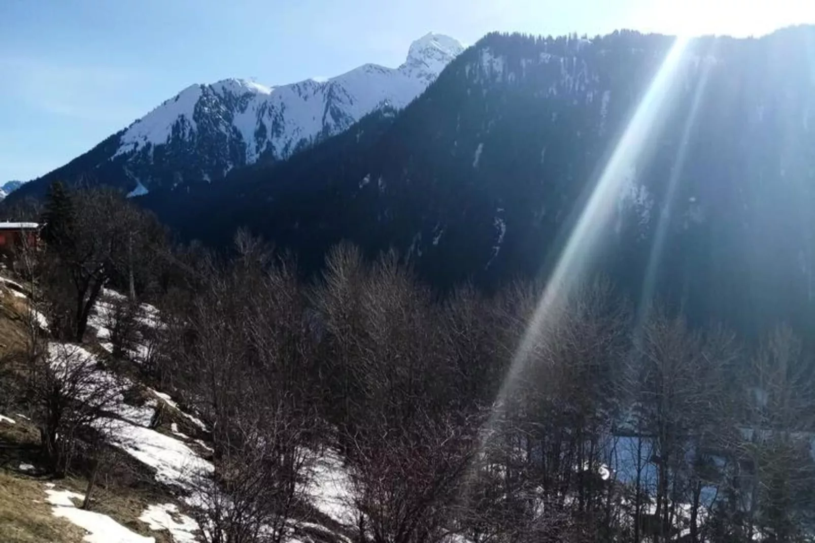 Chalets De Barbessine-Buitenkant zomer