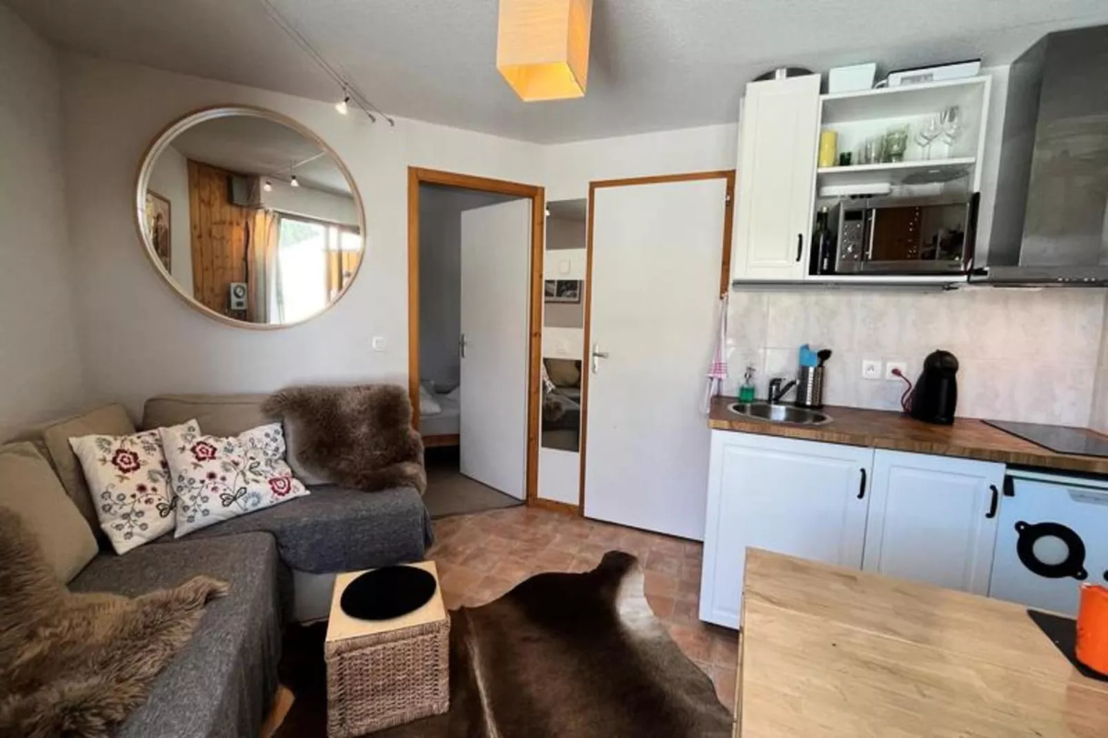 Résidence Les Balcons De Chatel-Woonkamer