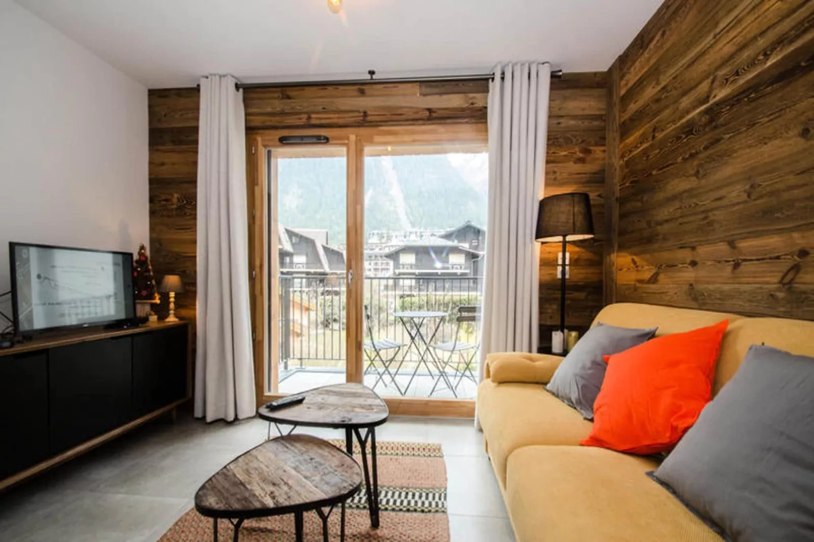 Résidence Androsace Du Lyret-Woonkamer