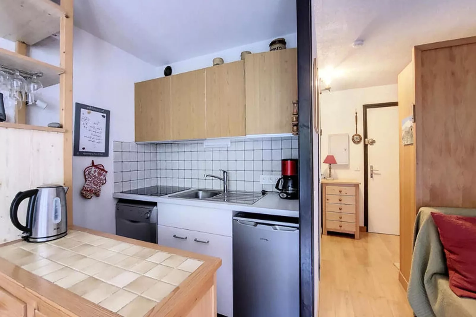 Studio à Saint Jean d'Aulps-Keuken