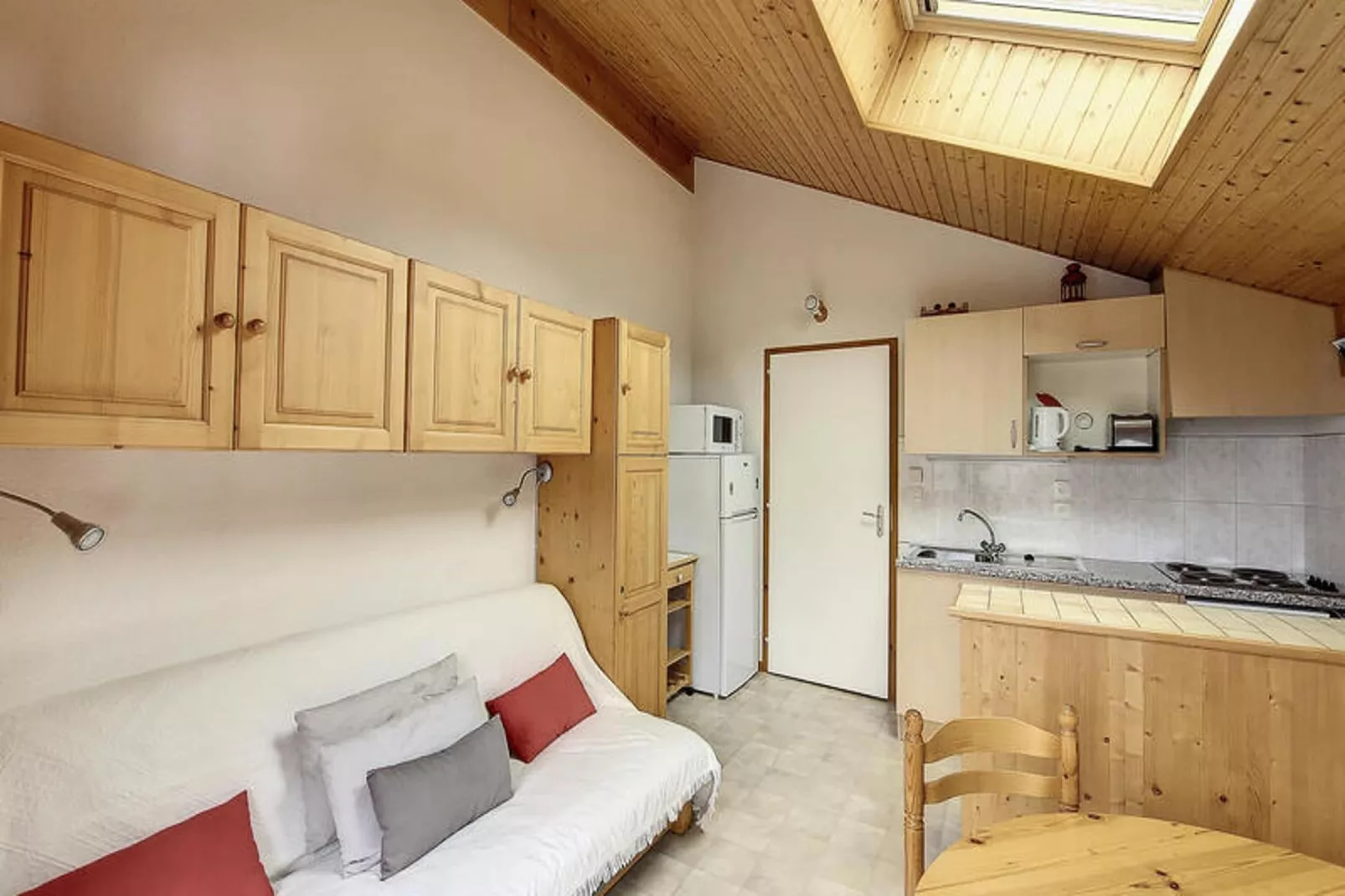 Appartements à Saint Jean d'Aulps-Woonkamer