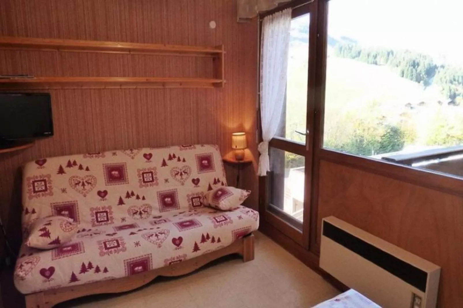 Chalet De Lessy A-Woonkamer