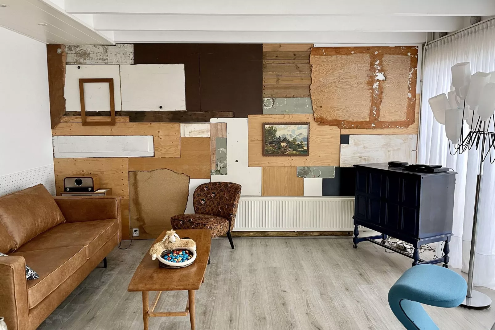 Patchwork-Woonkamer