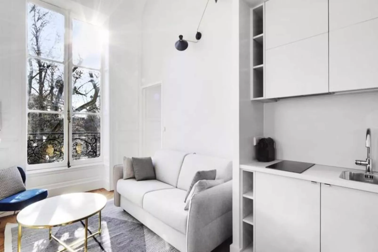 Maison Labruy&egrave;re - Suite Terrasse-Woonkamer