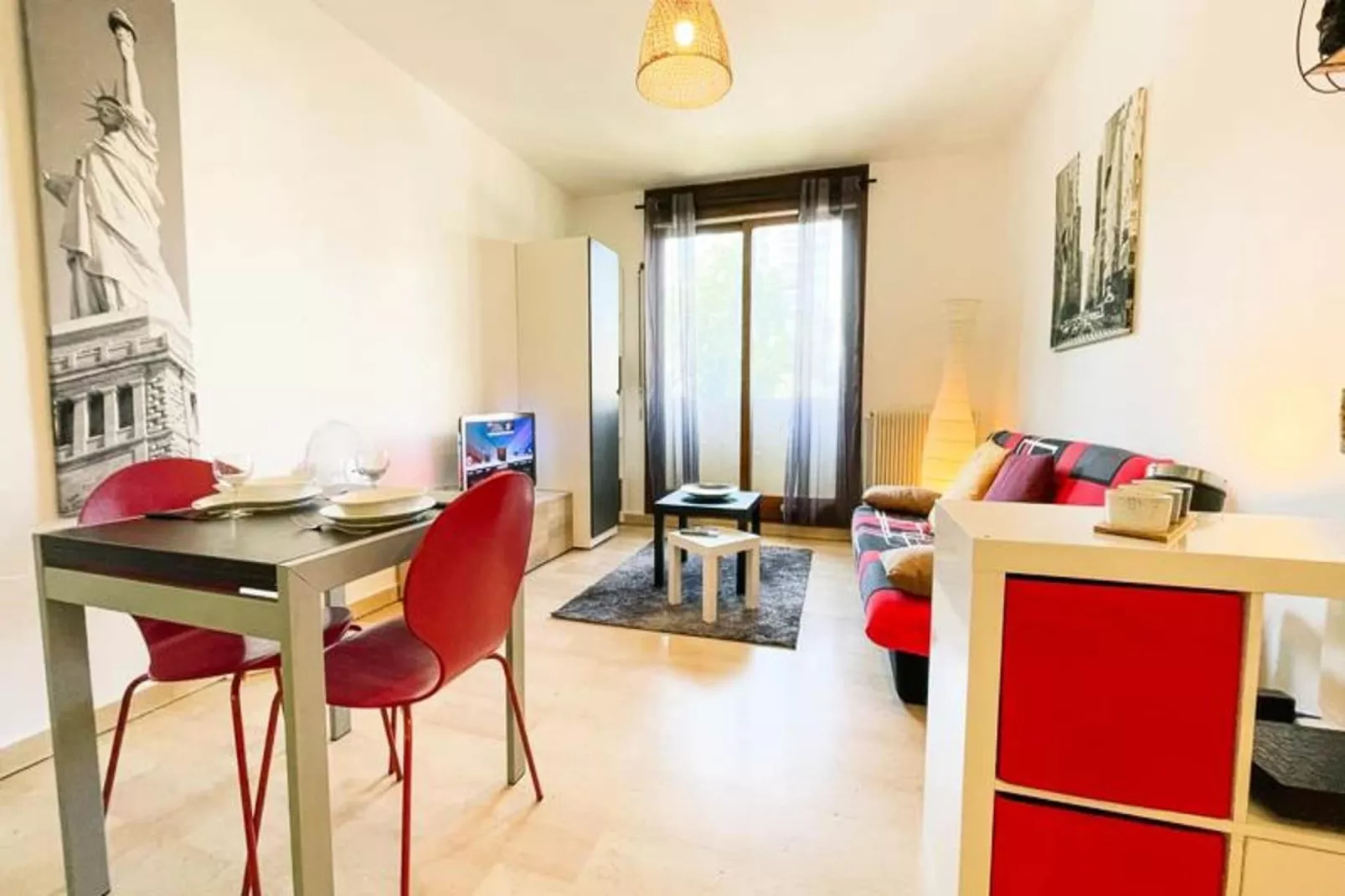 La Pause Grenobloise  - Studio - Balcon-Eetkamer