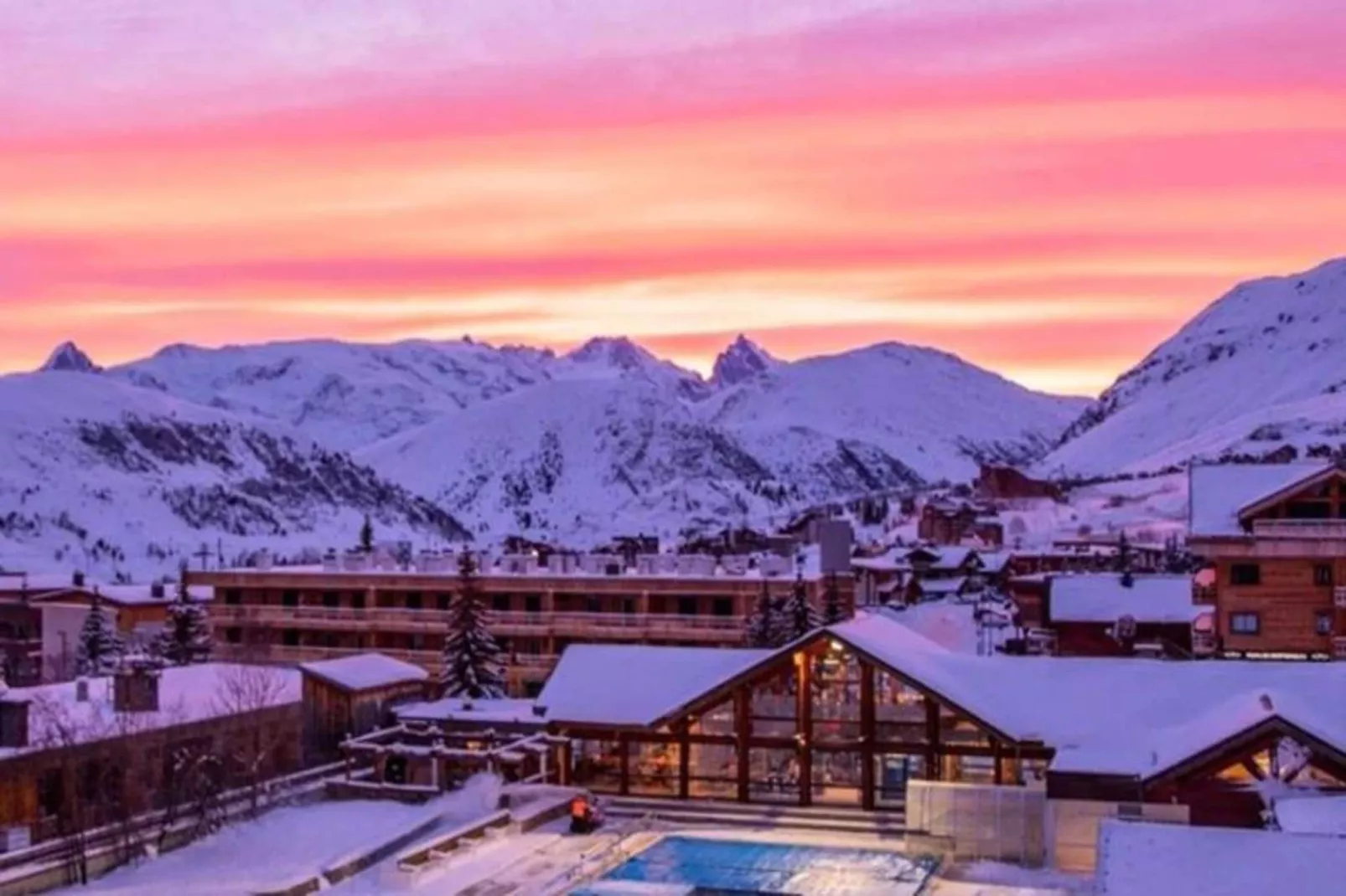 Résidence Res.de L'alpe - Exterieur winter