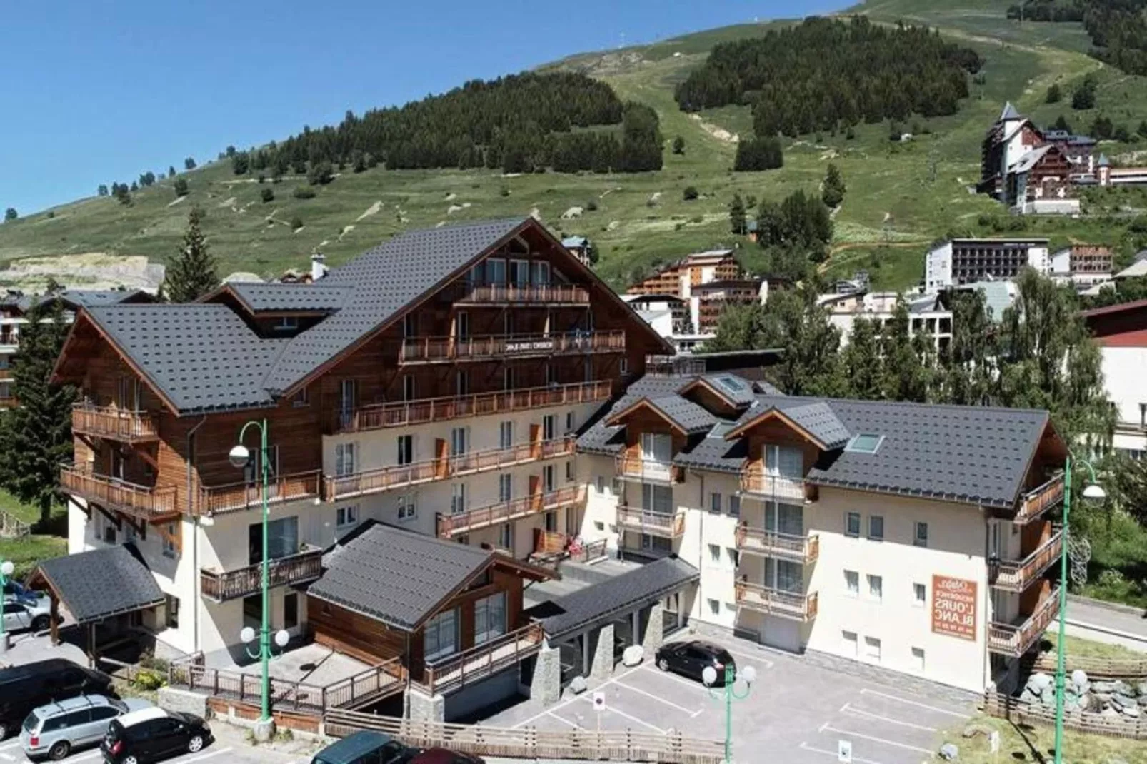 Résidence Odalys L'Ours Blanc-Keuken