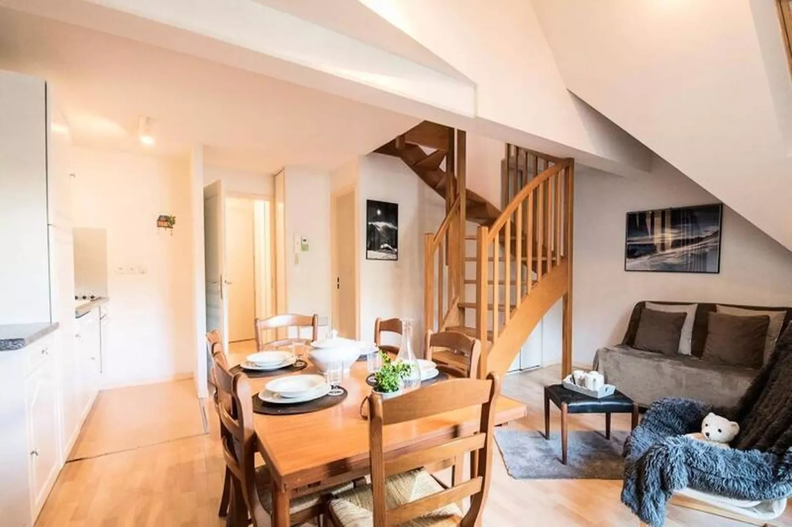 Résidence Ferme Du Moulin-Woonkamer