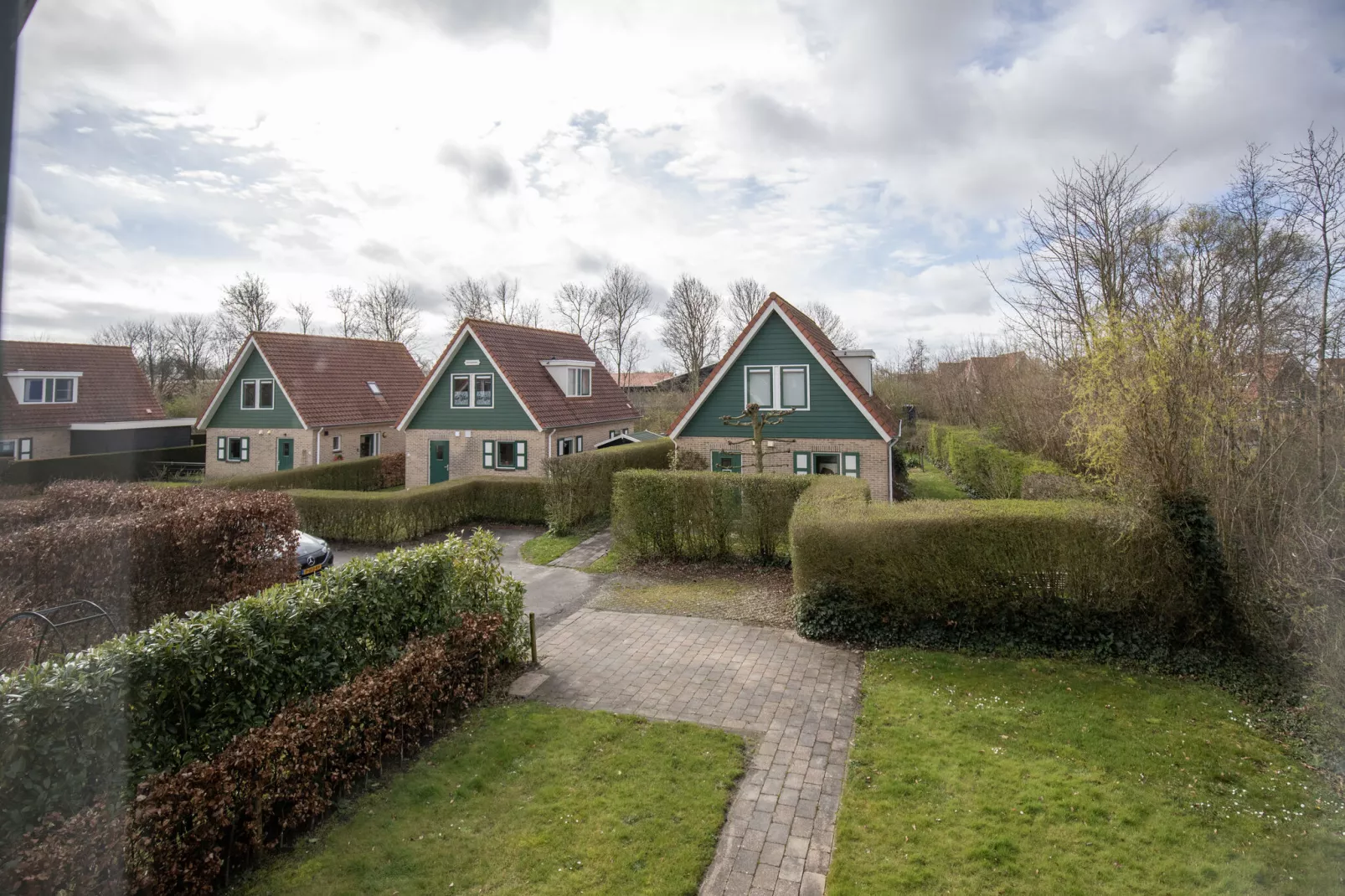 La Courege-Uitzicht zomer