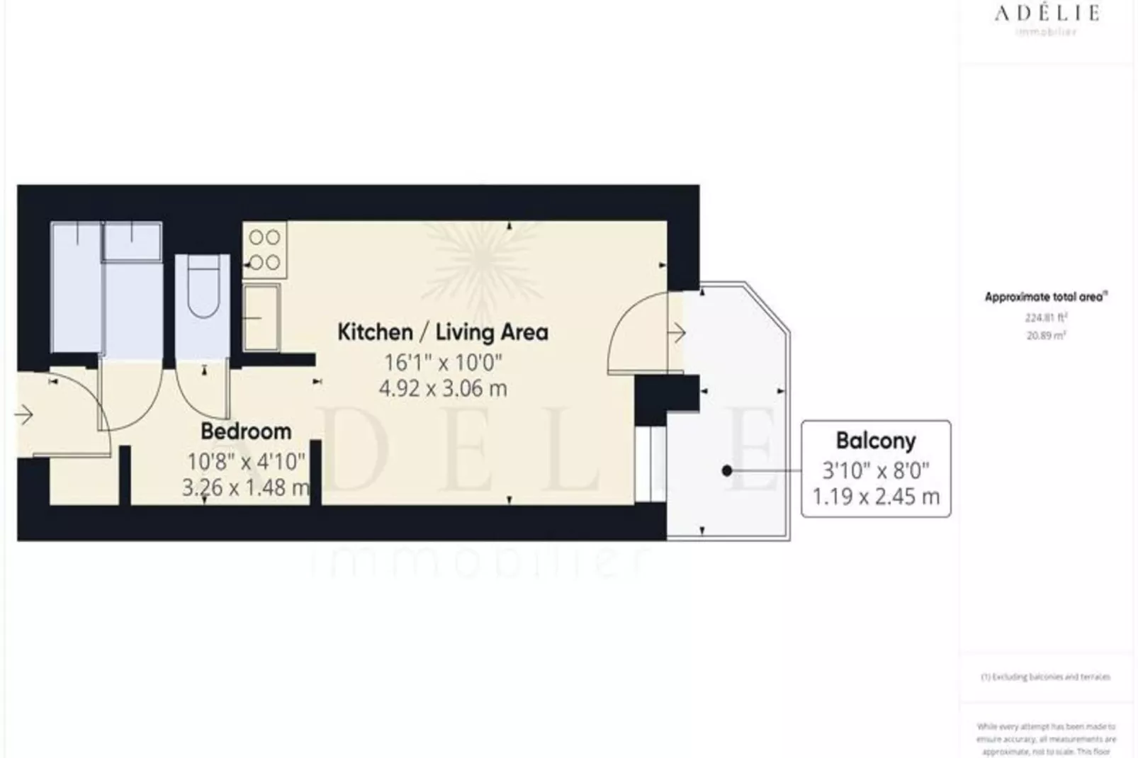 Résidence Bouquetins A-Buitenkant zomer