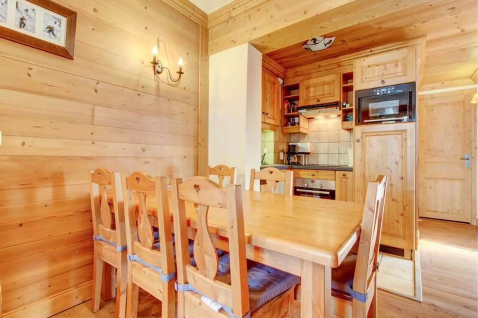 Résidence Le Lodge-Eetkamer