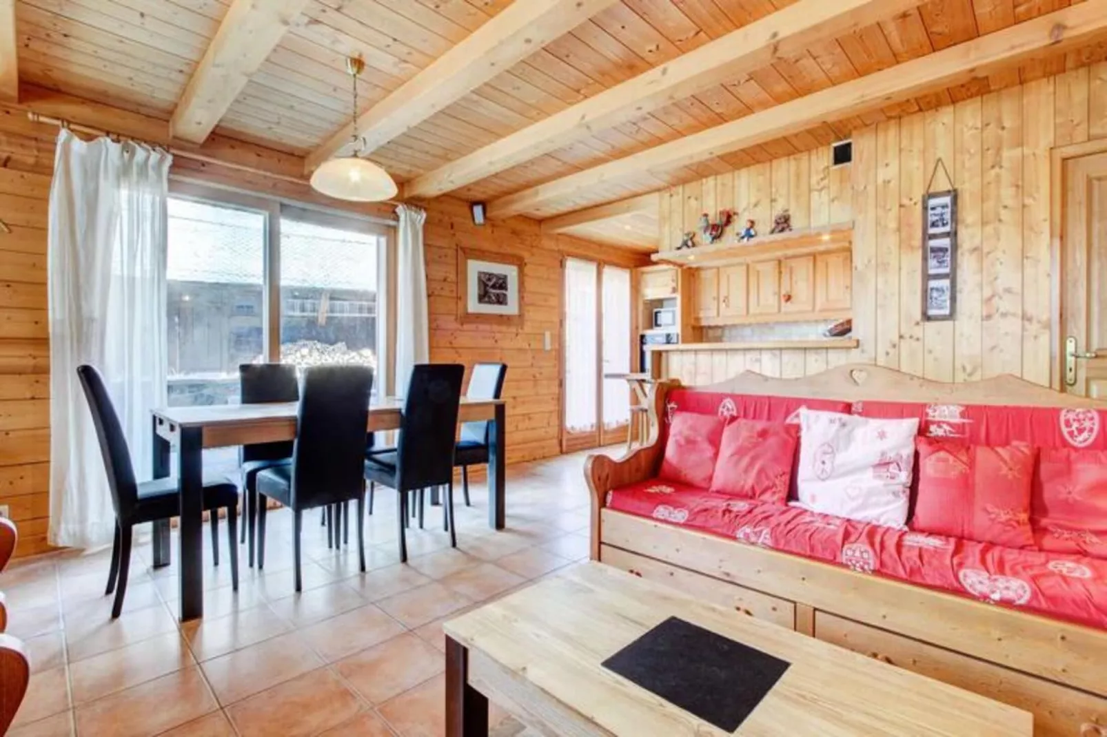 Résidence Les Sermes-Woonkamer