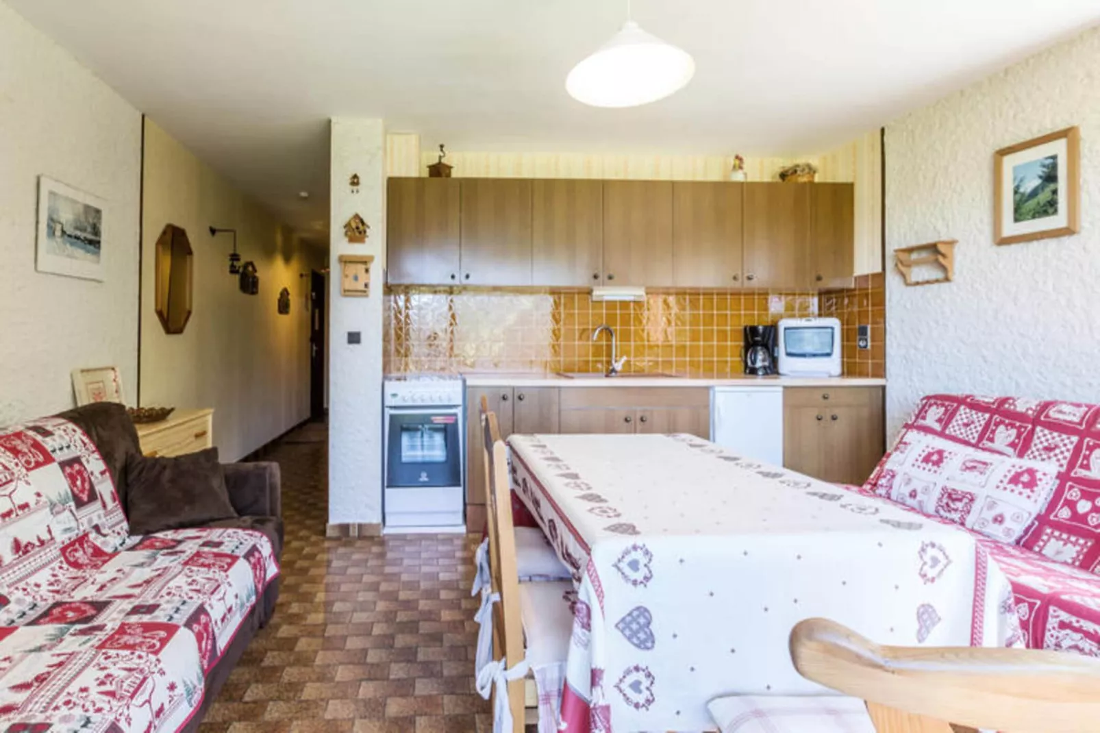 Résidence Samoyede-Woonkamer