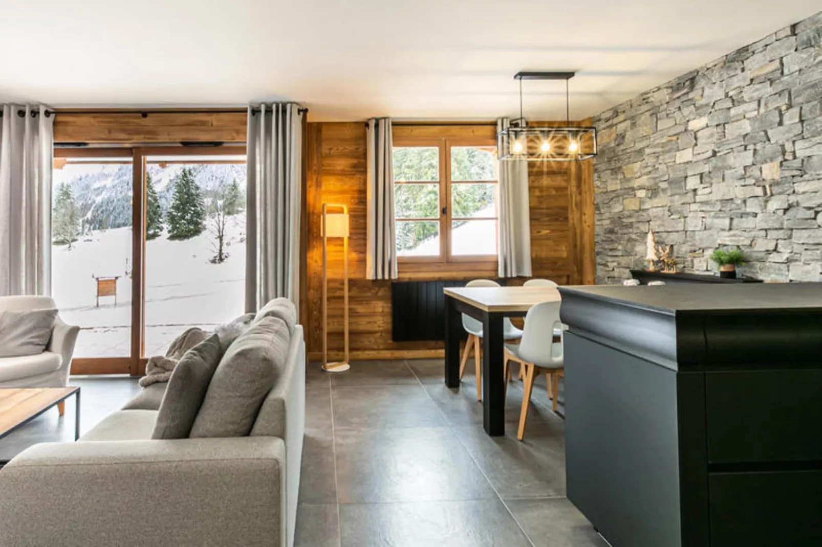 Résidence Les Balcons A-Woonkamer