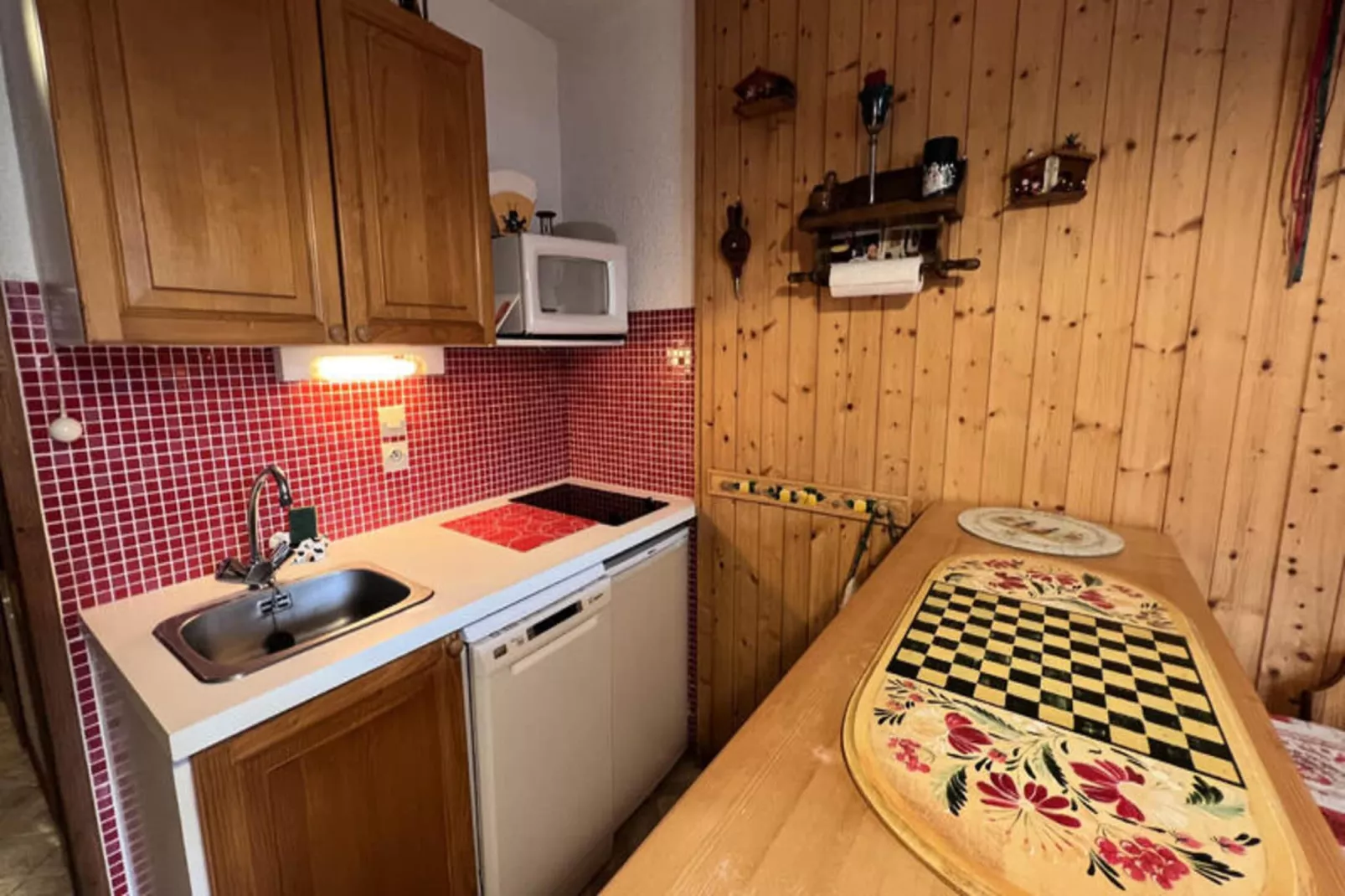 Studio à La Clusaz-Keuken