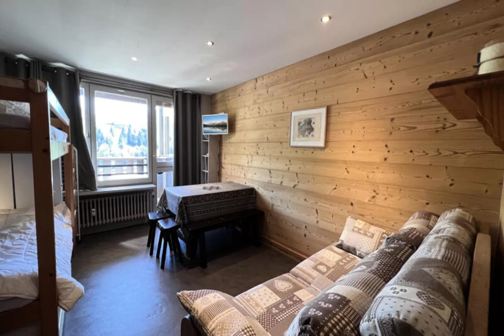 Studio à La Clusaz-Woonkamer