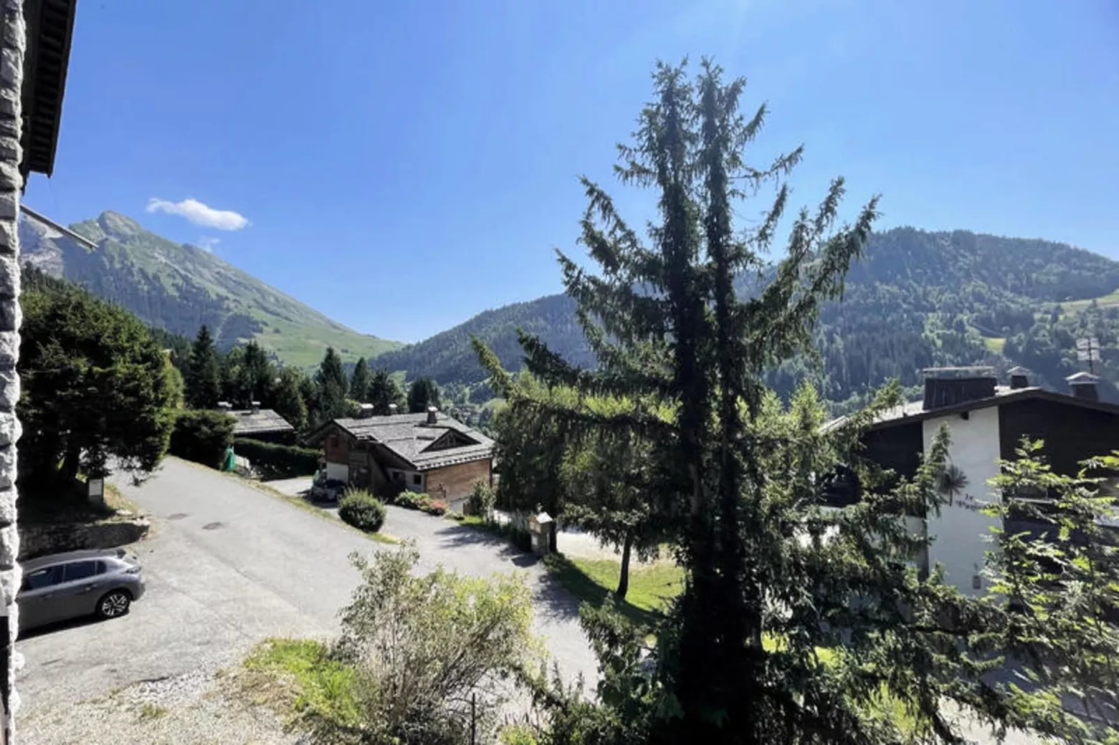 Appartements à La Clusaz-Uitzicht zomer