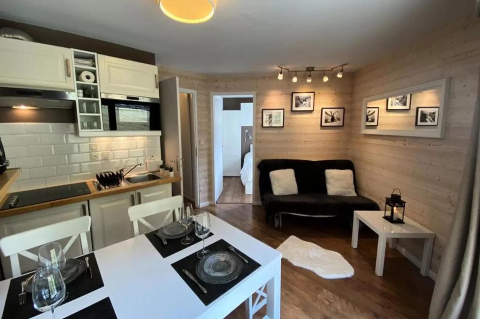 Résidence Les Myrtilles-Keuken